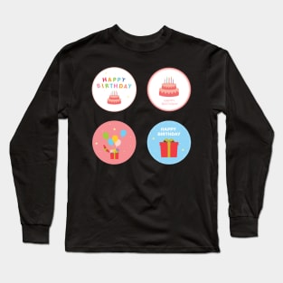 Happy Birthday Long Sleeve T-Shirt